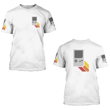 Discover Gameboy Retro Arcade 90 3D T Shirts