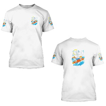Discover Skeleton Surfing 3D T Shirts