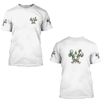 Discover Toxic skull 3D T Shirts