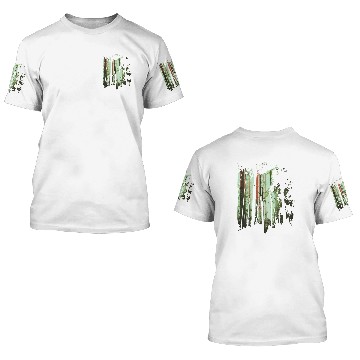 Discover Nature Rain Forest 3D T Shirts