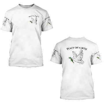 Discover Peace on earth 3D T Shirts