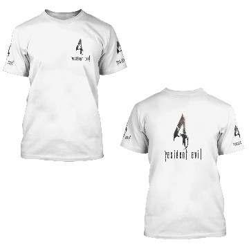 Discover Resident Evil 4 - Logo 3D T Shirts