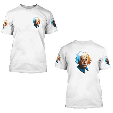 Discover Albert Einstein 3D T Shirts