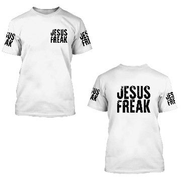 Discover Jesus freak 01 3D T Shirts