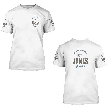Discover James 3D T Shirts