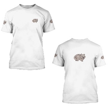 Discover Wombat Cute Animal 3D T Shirts