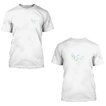 Discover colorful bird 3D T Shirts