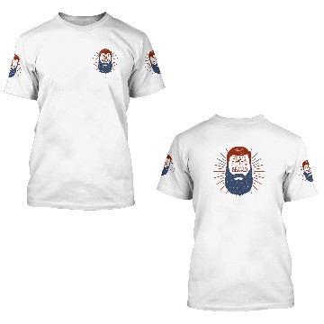 Discover Fear The Beard 3D T Shirts