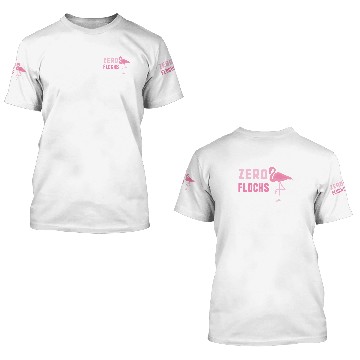 Discover Zero Flocks Given Pink Flamingo Funny Beach Summer 3D T Shirts