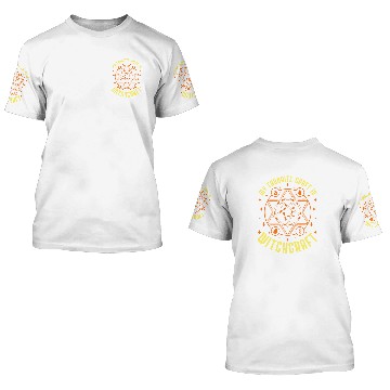 Discover Pentagram Witchcraft Black Magic Halloween Witch 3D T Shirts