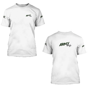 Discover Army Wife 3D T Shirts
