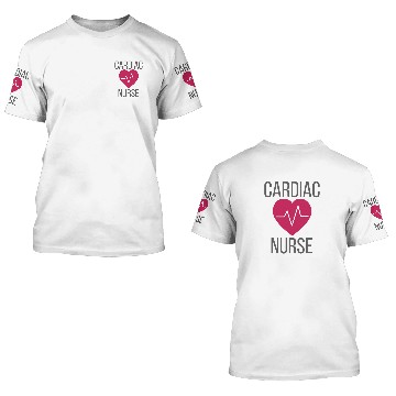 Discover Cardiology Nurse Gift Cardiac Nurse Gift 3D T Shirts