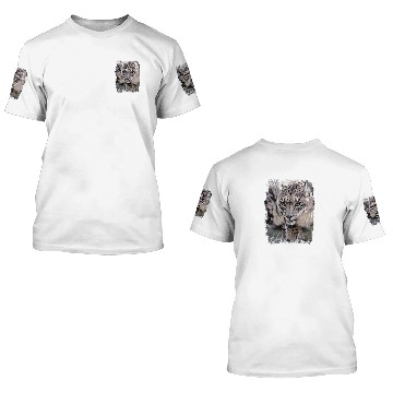 Discover Snow Leopard 3D T Shirts