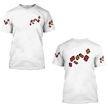 Discover Autumn maple leaves 3D T Shirts