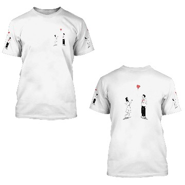 Discover Balloon Heart Release 3D T Shirts