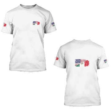 Discover Chicana Mexican American Latina Mexico USA Flag 3D T Shirts
