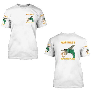 Discover Handyman Tinkerer Carpenter Cabinetmaker Gift 3D T Shirts