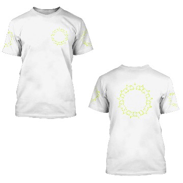 Discover Star circle star yellow 3D T Shirts