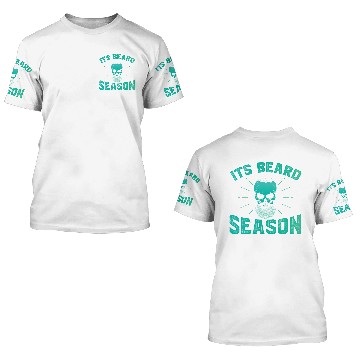 Discover It's Beard Season Movember Day 3D T Shirts