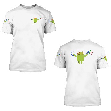 Discover Google Android 3D T Shirts