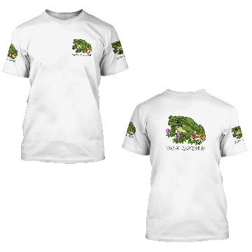 Discover Bufo Alvarius Toad 3D T Shirts