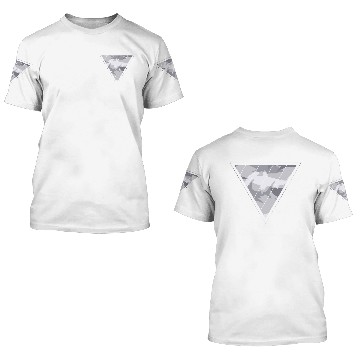 Discover Camouflage motif triangle 3D T Shirts