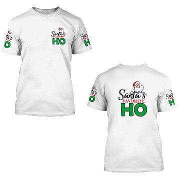 Discover Santas Favorite Ho Ho Ho funny Christmas gift for 3D T Shirts