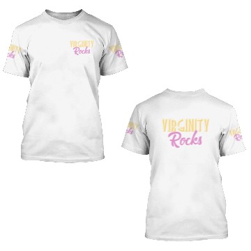 Discover Virginity Rocks 3D T Shirts