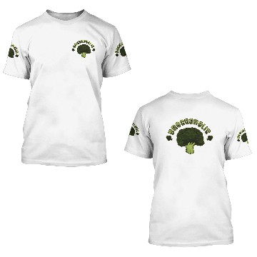 Discover Broccoholic - Broccoli Plant Vegan Vegetables 3D T Shirts