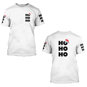 Discover Ho Ho Ho 3D T Shirts