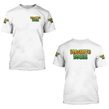 Discover Virginity Rocks 3D T Shirts