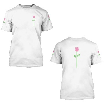 Discover tulip (flower) 3D T Shirts