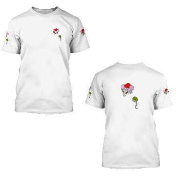 Discover HAND PAINTED MOUSE IN A HOLE 3D T Shirts