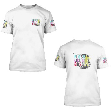 Discover floss like boss colorful 3D T Shirts
