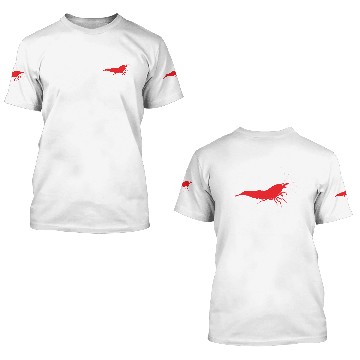 Discover Red Fire Shrimp 3D T Shirts