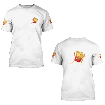 Discover French fries 3D T Shirts