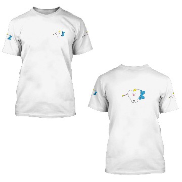 Discover Fairy - Tooth fairy with crown and wand 3D T Shirts