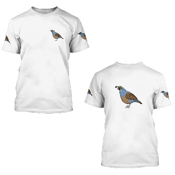 Discover quail lover 3D T Shirts