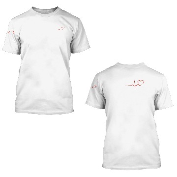 Discover FANCY SWIMMER HEARTBEAT DESIGN 3D T Shirts