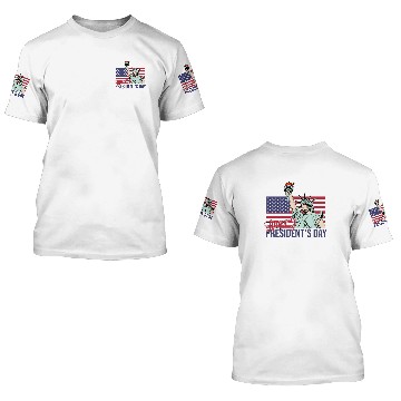 Discover Presidents day Liberty 3D T Shirts