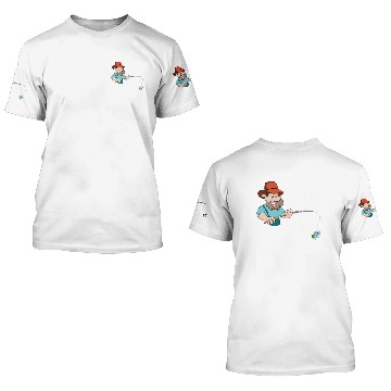 Discover Old Fishermen Don't Die Smell Funny 3D T Shirts