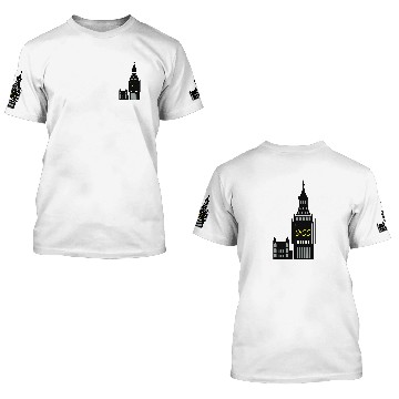 Discover april fools big ben clock 3D T Shirts
