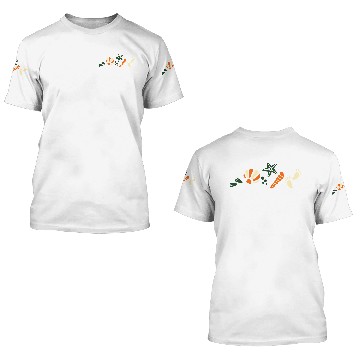 Discover marine sea shell starfish 3D T Shirts