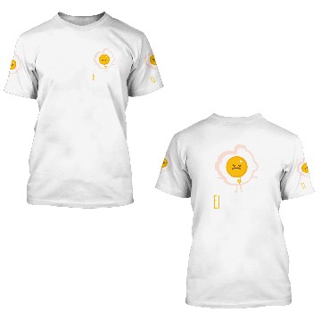 Discover Funny jealous fried egg 3D T Shirts