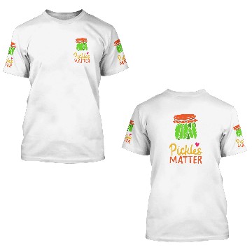 Discover Pickle Vegansim 3D T Shirts