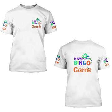 Discover Bingo Grandma 3D T Shirts