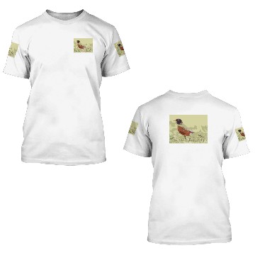 Discover robin pastel 3D T Shirts