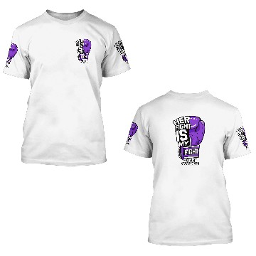 Discover Her Fight Is My Fight Lupus Awareness 3D T Shirts