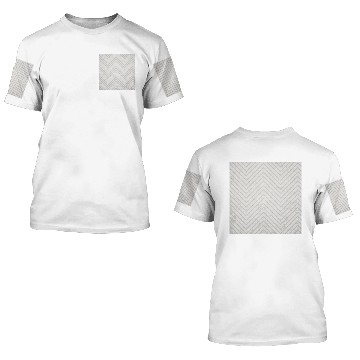 Discover Canvas Design with Distressed Chevron Zigzags and 3D T Shirts