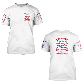 Discover Politics 3D T Shirts